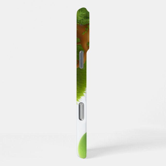 Süßer Tiger iPhone Hülle (Rechte Seite)