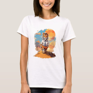 Süßer Tiger, lustiger Tierliebhaber, Liebesgeschen T-Shirt