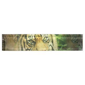 Süßer Tiger Namensplakette