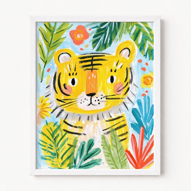 Süßer Tiger Poster (Cute Tiger Poster)