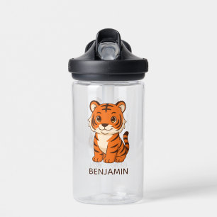 Süßer Tigerbaby-Name anpassen Trinkflasche