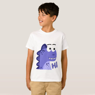 Süßer tollpatschiger kleiner Dino T-Shirt
