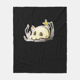 Süßer Totenkopf Oversized Fleecedecke