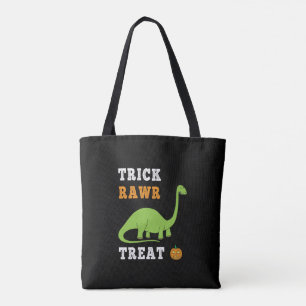 Süßer Trick oder Treat Halloween Brontosaurus Dino