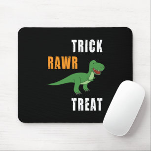 Süßer Trick oder Treat Halloween Tyrannosaurus Rex Mousepad