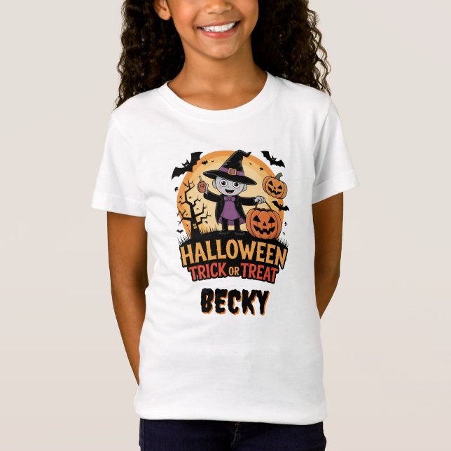 Süßer Trick oder Treat T-Shirt (Vorderseite)