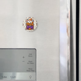 Süßer Trick-or-Treat-Geist-Halloween-Magnet Magnet