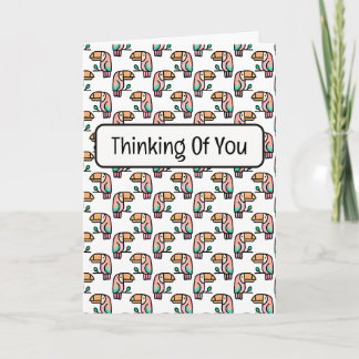 Süßer tropischer Tukane-Vogel-Tier-Geschenk für Ki Karte
