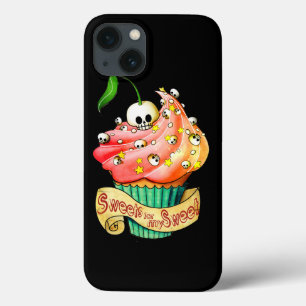 Süßer u. tödlicher Schädel-kleiner Kuchen Case-Mate iPhone Hülle