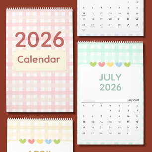 Süßer und bunter Kalender 2026