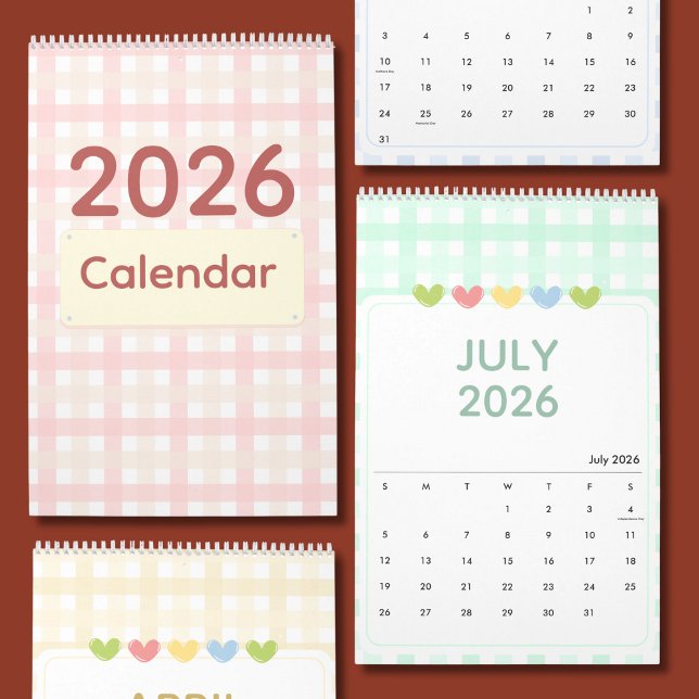 Süßer und bunter Kalender 2026 (Von Creator hochgeladen)