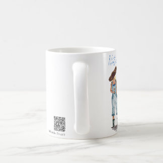 Süßer und einfacher Kaffee Tasse - Hinweis