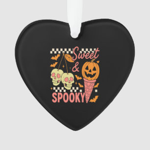 Süßer und gruseliger Halloween-Charme Ornament