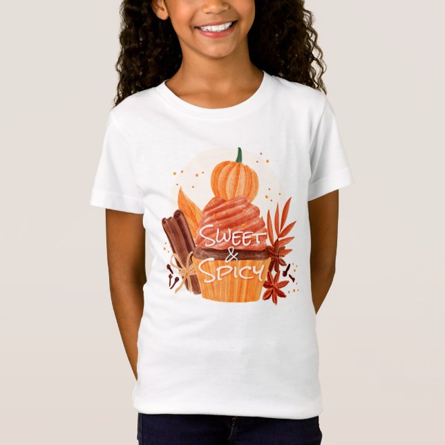 Süßer und scharfer Herbst T-Shirt (Vorderseite)