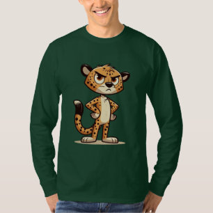 süßer, unzufriedener Gepard T-Shirt