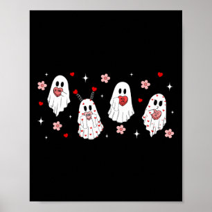 Süßer Valentins-Geist Candy Heart Wirst du mein Bo Poster