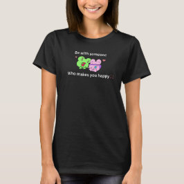 Süßer Valentinstag-Zitat-Frosch  T-Shirt