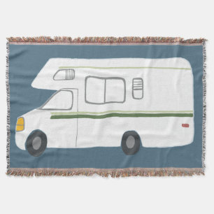Süßer vintage Motorhome Camper Wohnmobil auf tiefb Decke