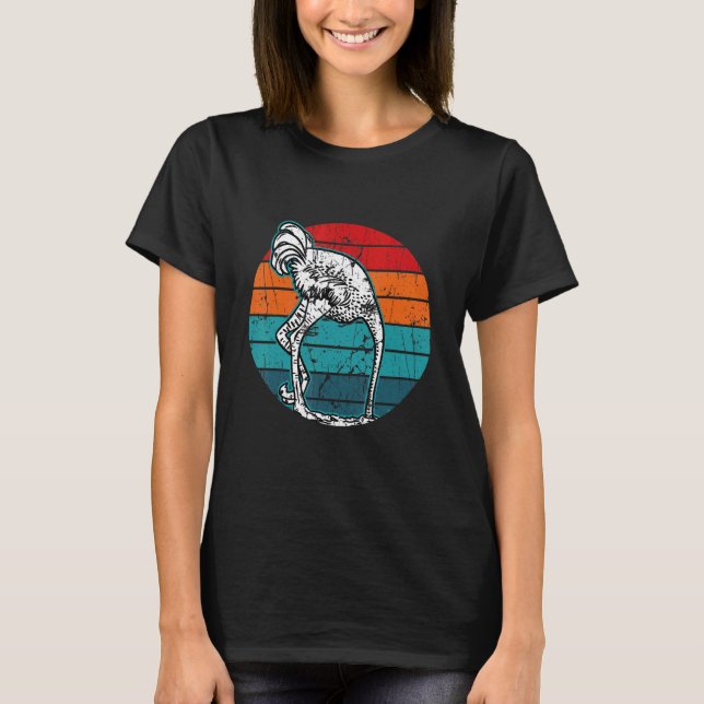 Süßer vintage-retro-Strauß T-Shirt (Vorderseite)