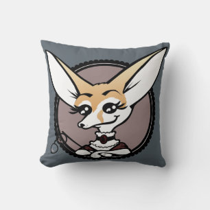 SÜSSER VINTAGE-STIL FENNEC FUCHS QUADRATISCHER WUR KISSEN