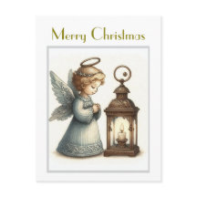 Süßer vintage Weihnachtsengel