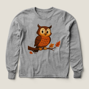 Süßer, vintage whimsvoller Herbst/Eulen-Herbst