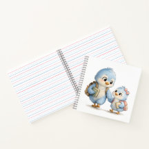 Süßer Vogel Bruder Schwester Journal