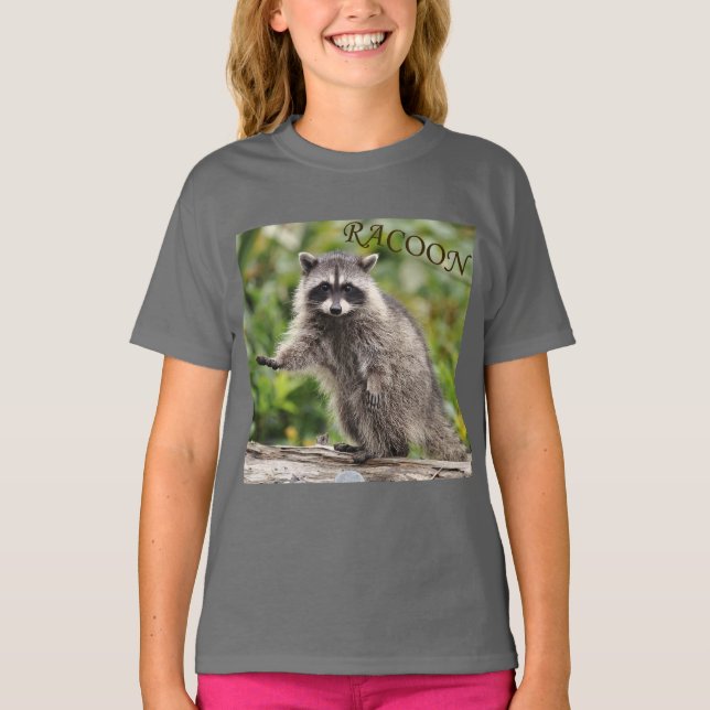 süsser Waschbär  T-Shirt (Vorderseite)