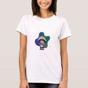 Süßer Waschbär T-Shirt