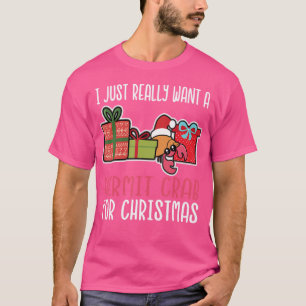 Süßer Weihnachts Einsiedlerkrebs Besitzer Ich Will T-Shirt