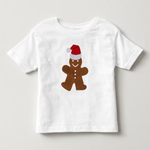Süßer Weihnachts-Gingerbread-Mann-Keks Kleinkind T-shirt