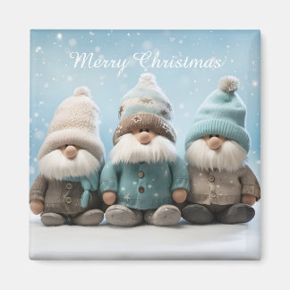 Süßer Weihnachts-Gnom-Magnet Magnet