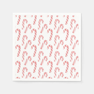 Süßer Weihnachts-Lutscher-Festlich Serviette