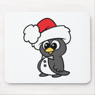 Süßer Weihnachts-Smoking-Pinguin Mousepad