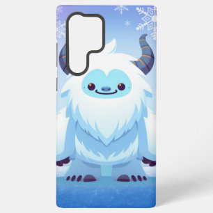 Süßer Weihnachts-/Winter-Yeti Samsung Galaxy Hülle