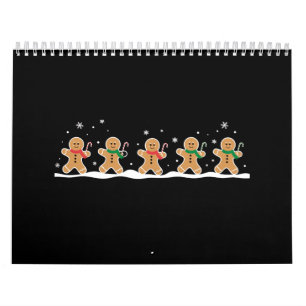 Süßer Weihnachtsbäcker Lebkuchenmann Kalender