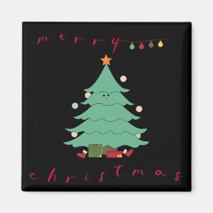 Süßer Weihnachtsmagnet Kawaii-Weihnachtsbaum Magnet