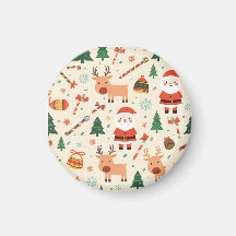 Süßer Weihnachtsmagnet