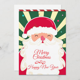 Süßer Weihnachtsmann Feiertagskarte