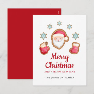 Süßer Weihnachtsmann Frohe Weihnachten