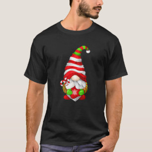 Süßer Weihnachtsmann-Gnom für Gärtner zu Weihnacht T-Shirt