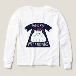 Süßer Weihnachtsmann-Katzen-Melanome Weihnachten