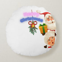 Süßer Weihnachtsmann & Mrs. Claus Frohe Weihnachts
