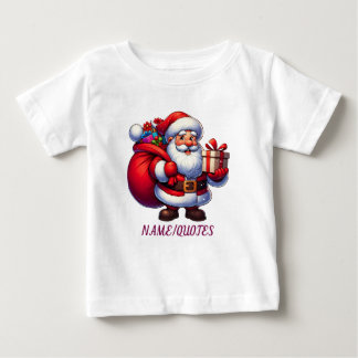 Süßer Weihnachtsmann Weihnachten Baby T-shirt