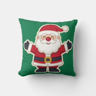 Süßer Weihnachtsmann Weihnachts-Wurfkissen Kissen