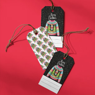 Süßer Weihnachtsnussknacker hässlicher Weihnachtsp Geschenkanhänger