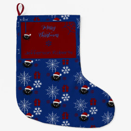Süßer Weihnachtsspinnen-Personalisierter Strumpf Großer Weihnachtsstrumpf