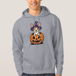 süßer Welpe bereit für Trick oder Treat Hoodie