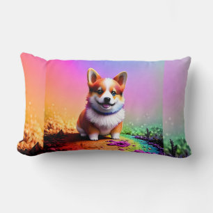Süßer Welpe Corgi Hund-36475 Lendenkissen