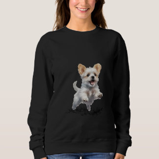 Süßer Welpe für Sweatshirt